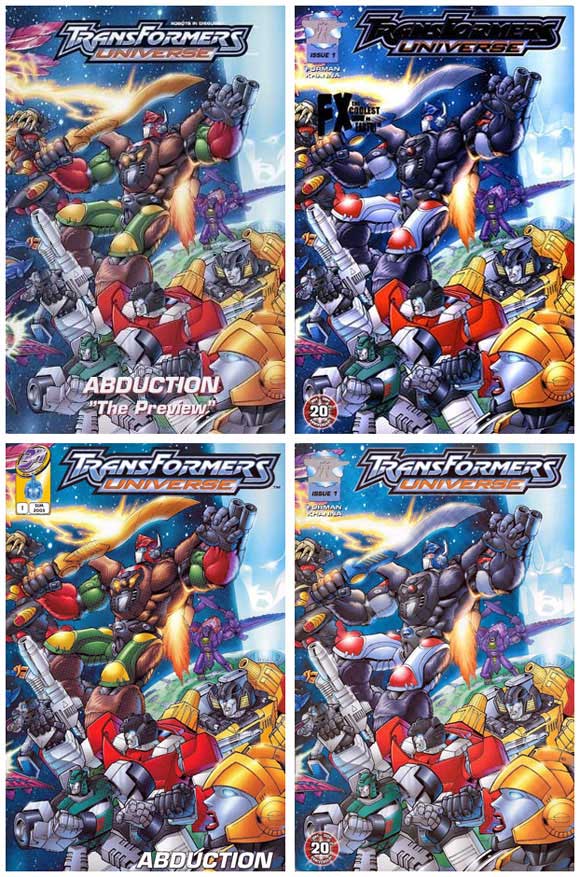 Transformers universe clearance comic