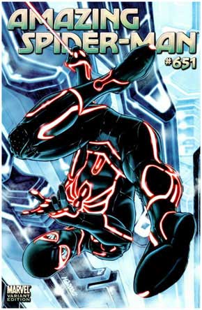 Amazing Spider-Man #651 Tron Variant