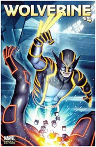  Wolverine #4 Tron Variant