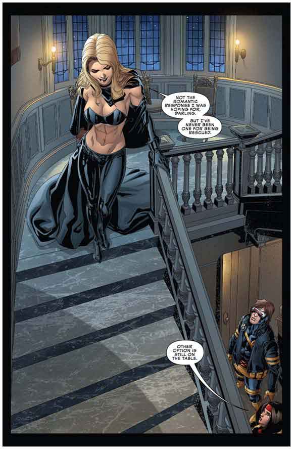 Uncanny X-Men #21 Interior Sample: Emma
