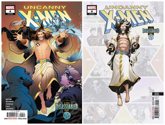 Uncanny X-Men #4 (#623) Elizabeth Torque covers