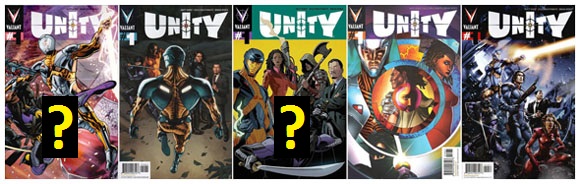 Unity #1 Golden Ticket all 5 Variants #UNITYGOLDENTICKET