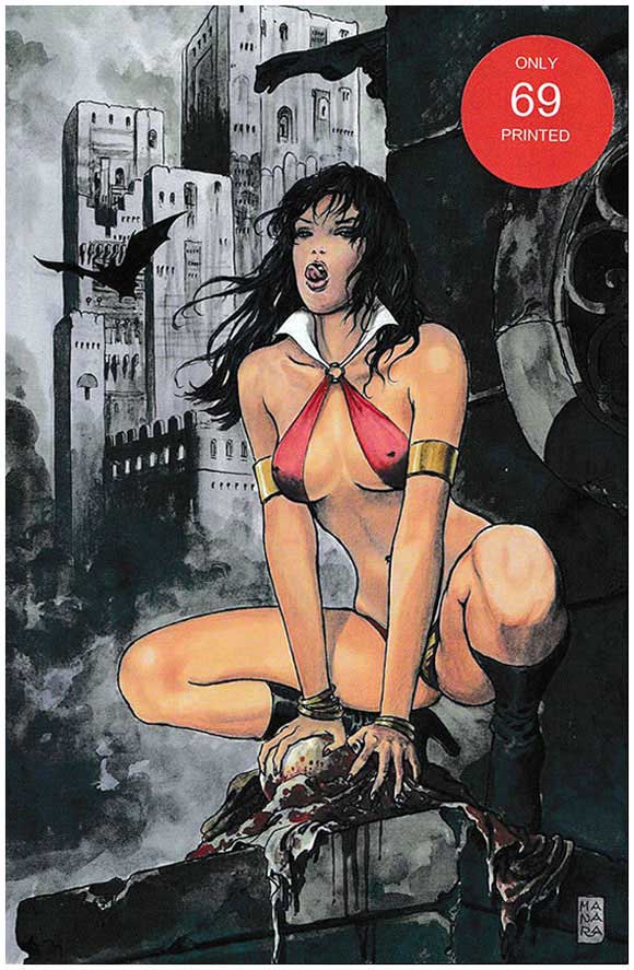 Vampirella Strikes Volume Two #1 Manara Virgin Cover
