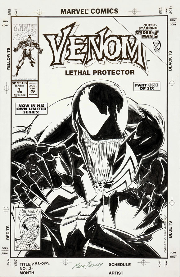 Venom Lethal Protector 1 Cover Art
