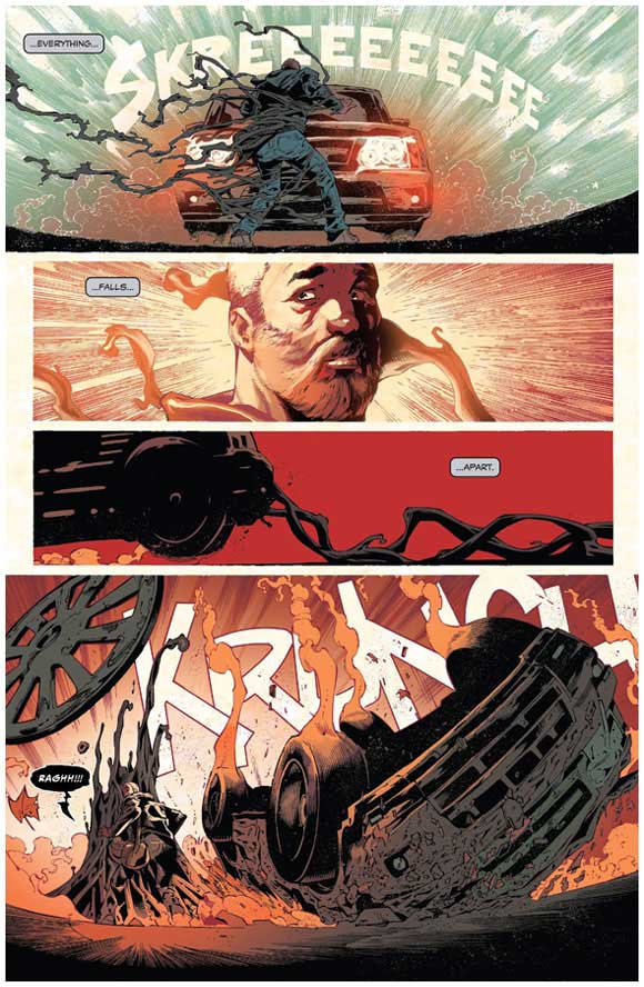 Venom Vol. 4 #9 (#174) Interior Sample #3: World falls apart