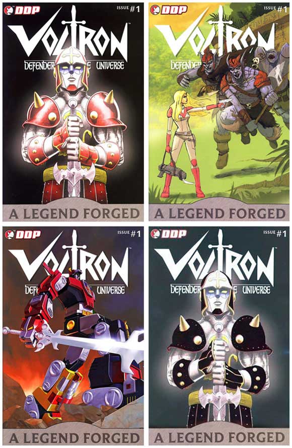 Voltron: The Legend Forged #1 Other Covers