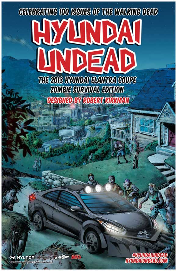 Walking Dead 100 ComiXology Variant Back Cover