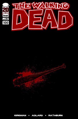 Walking Dead #100 Red Foil edition