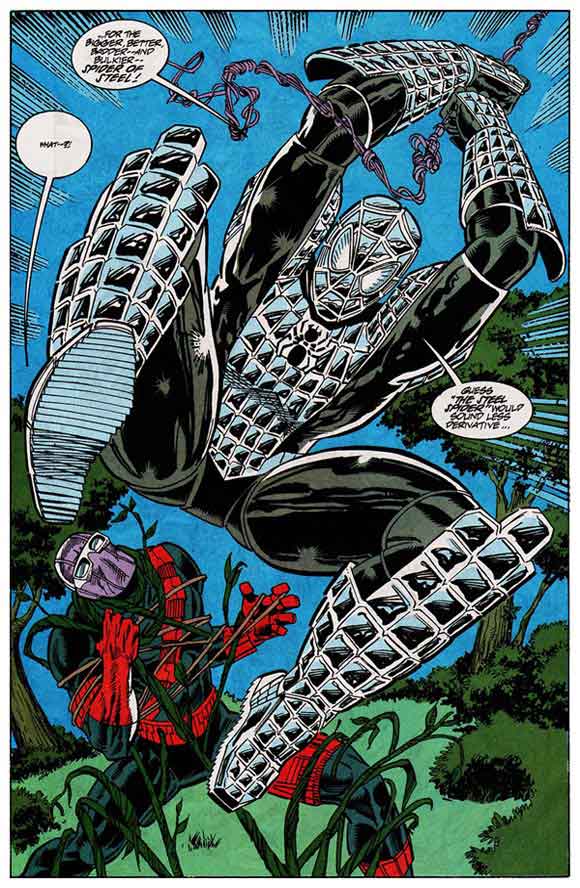 Web Of Spider-Man #100 Spider-Armor