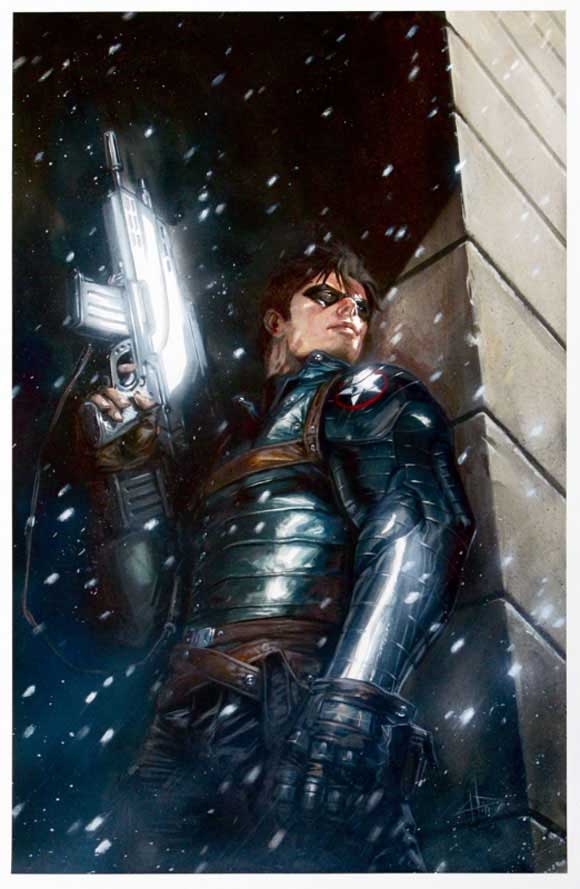 Winter Soldier #1 Dell'Otto 1:50 Painted Cover Art