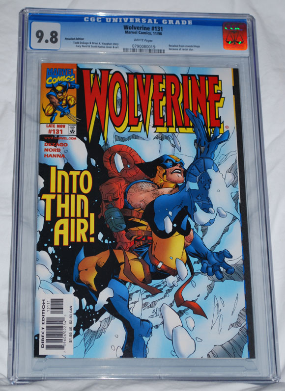 Wolverine 131 Recalled Cover