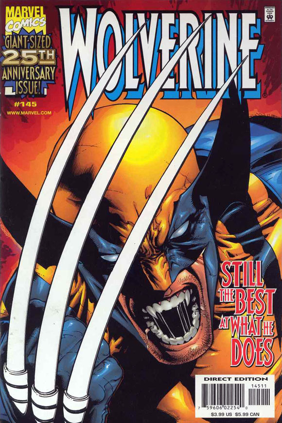 Wolverine #145 Bone Claw Error Variant