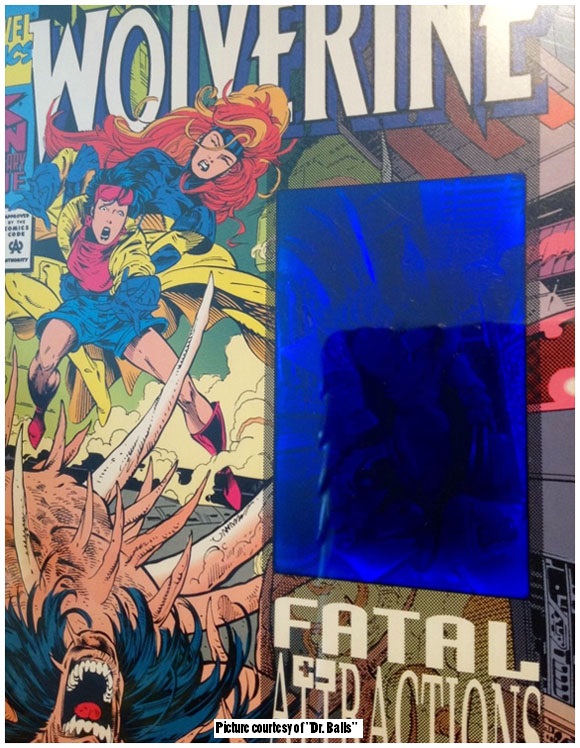 Wolverine #75 Hologram Error