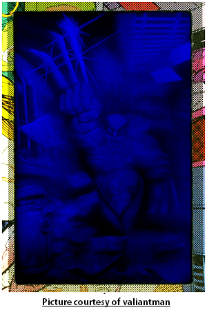 Wolverine #75 Broken Hologram