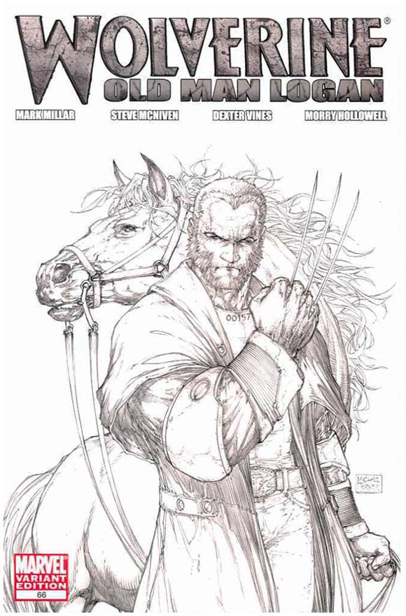 Wolverine Volume 3 #66 Michael Turner Sketch Variant