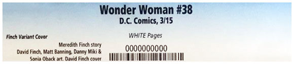 Wonder Woman #38 1 in 100 Retailer Incentive David Finch Matt Batt Banning CGC