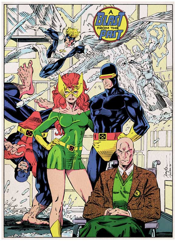 X-Men #1 (1991) Variant Center-Fold Jim Lee