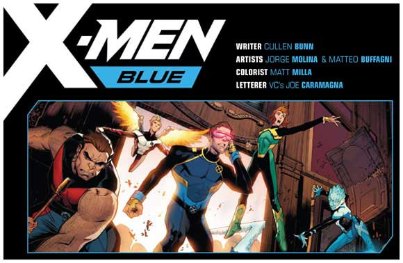 X-Men #1 Blue 2017