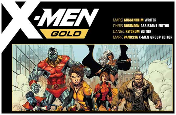 X-Men #1 Gold 2017