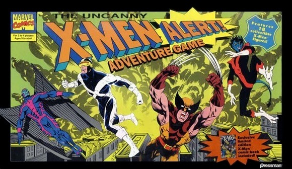 X-Men Pressman Game